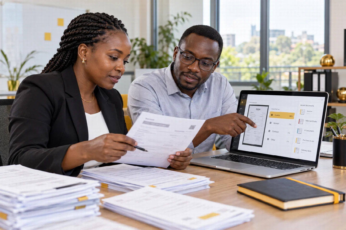 A page-specific view of ai implementation in a Kenyan technology setting
