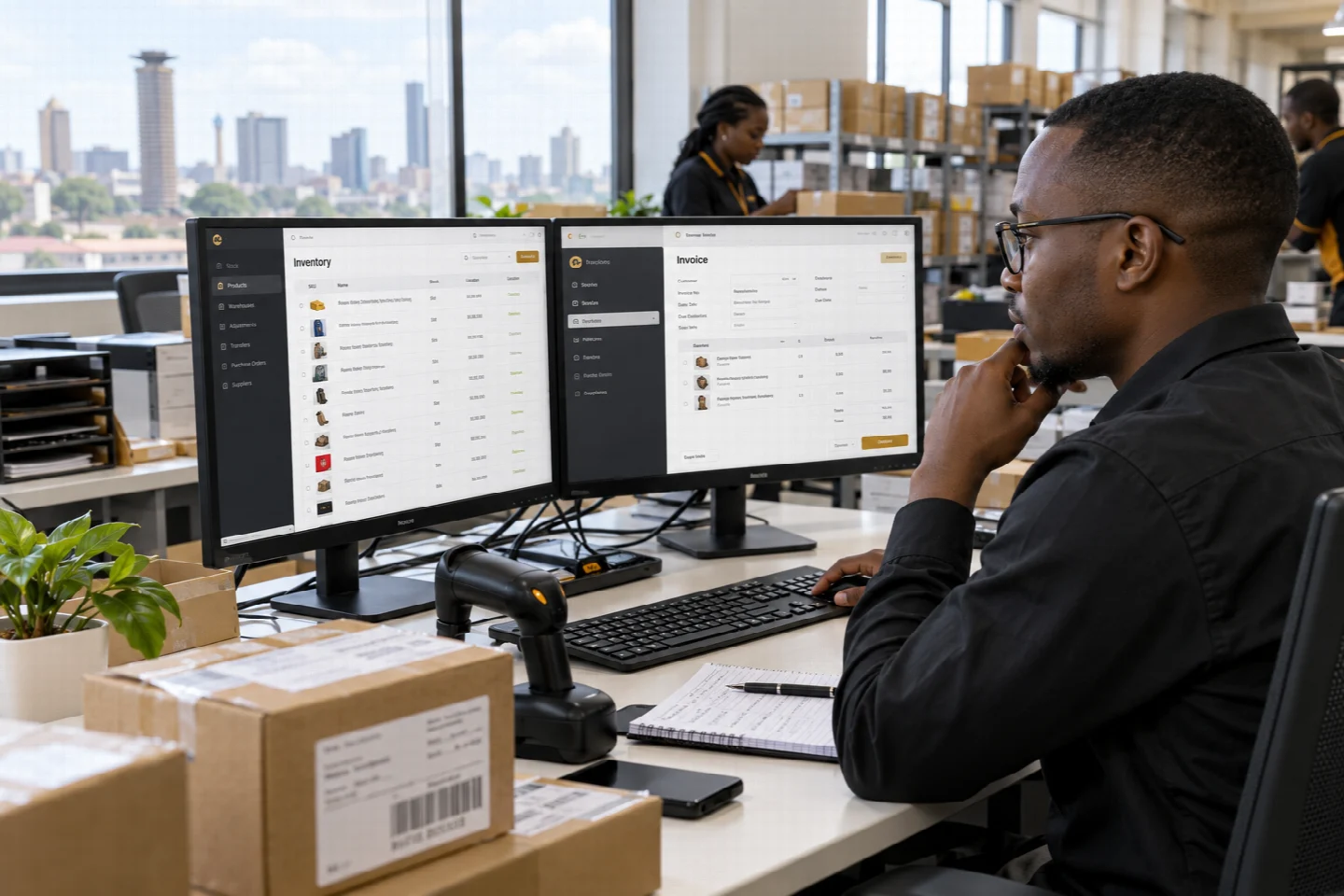 A page-specific view of system integration in a Kenyan technology setting